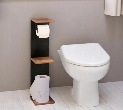 Bathroom Shelf with Toilet Paper Holder