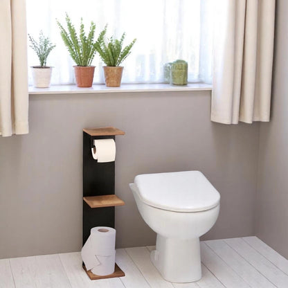 Bathroom Shelf with Toilet Paper Holder