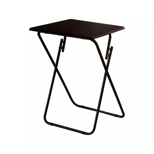 Folding Side Table black