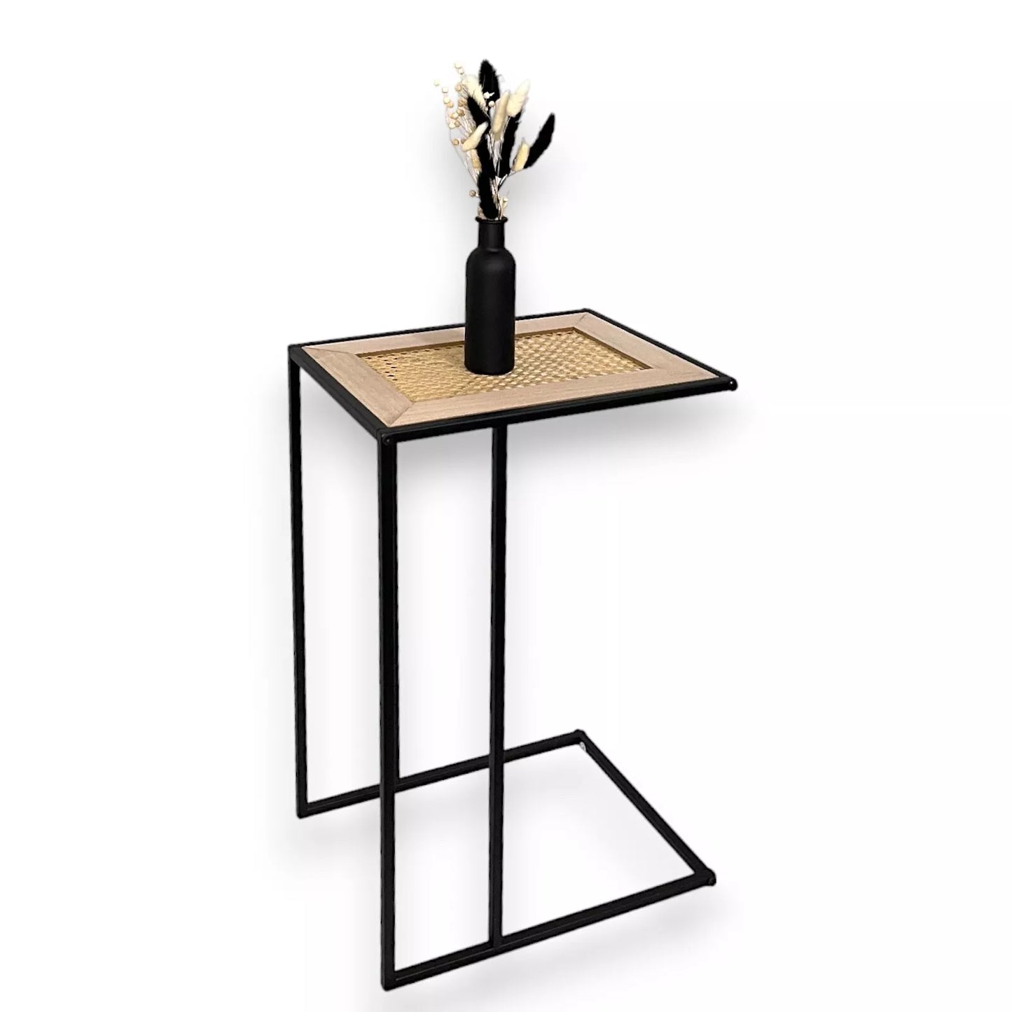 Sofa Side Table C Shaped Coffee Table