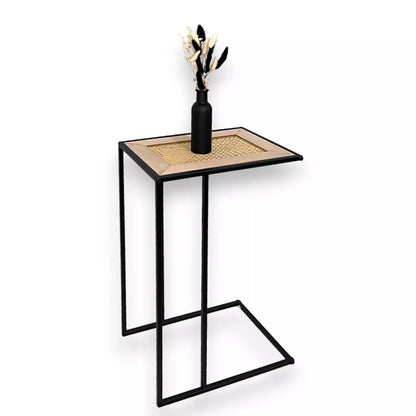 Sofa Side Table C Shaped Coffee Table