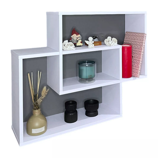 Multi Compartment Shelf WHITE