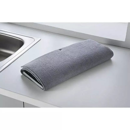 Addis 2-in-1 Dish Drying Mat With Plate Rack [Grey]
