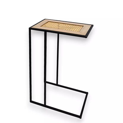 Sofa Side Table C Shaped Coffee Table