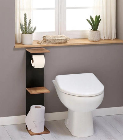 Bathroom Shelf with Toilet Paper Holder