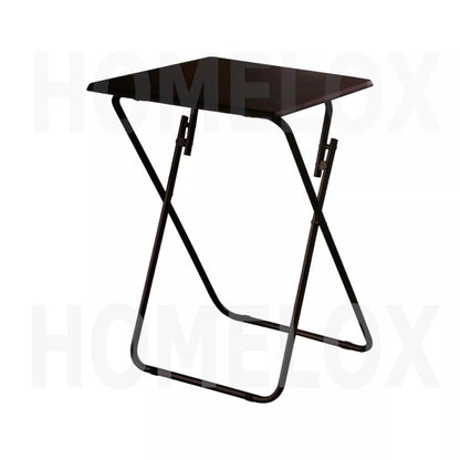 Folding Side Table black