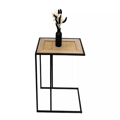 Sofa Side Table C Shaped Coffee Table