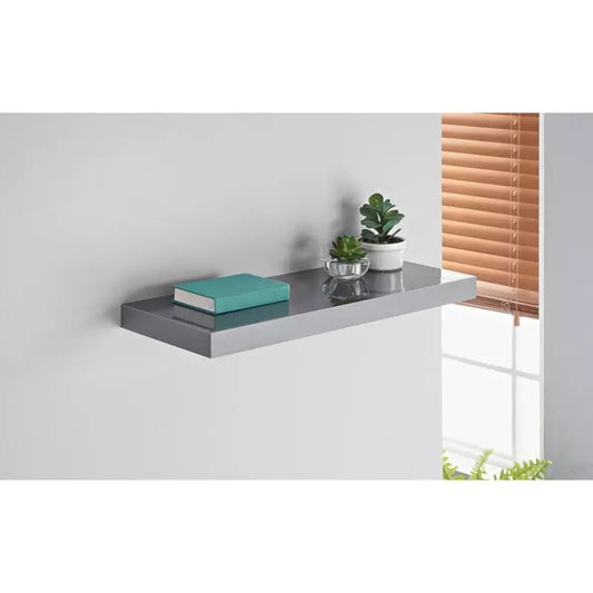 Grey  Floating Shelves Unit