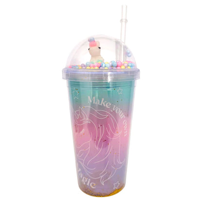Kids Unicorn Cup with Straw (Magic)