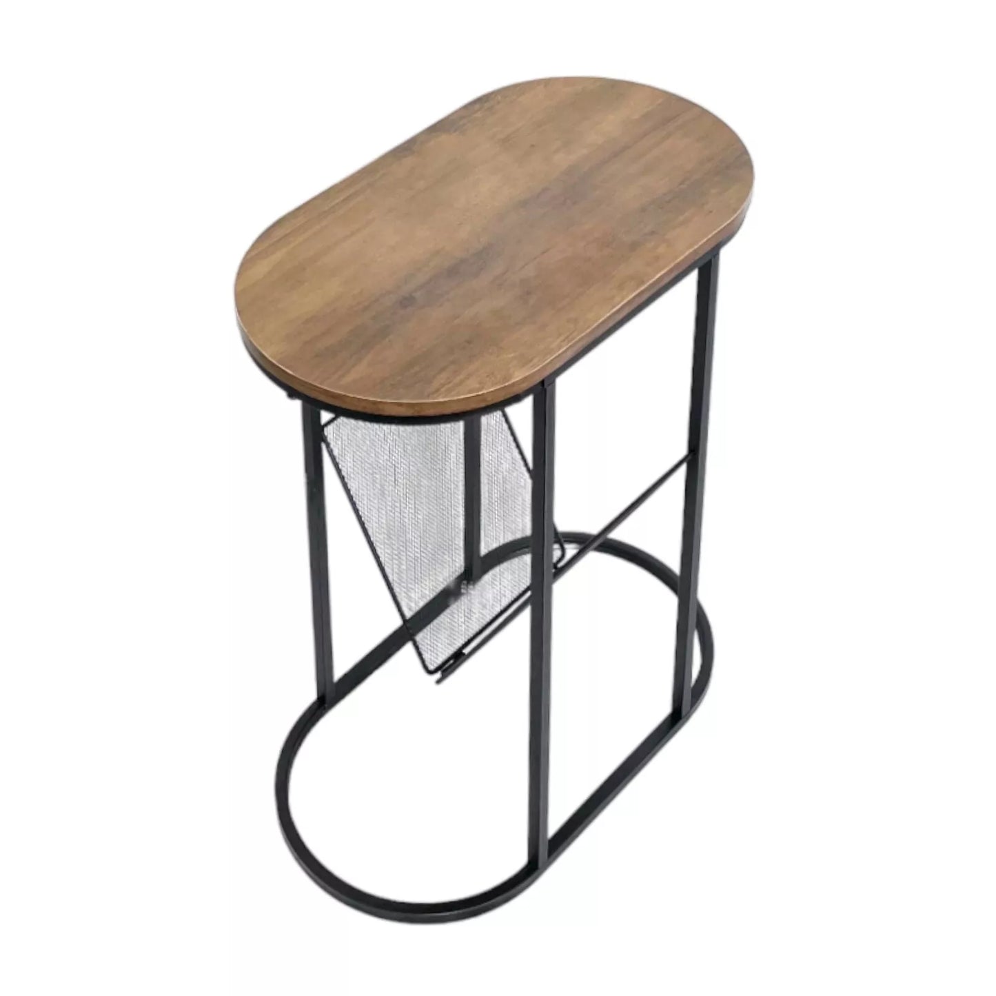Side Table Magazine Rack Shelf