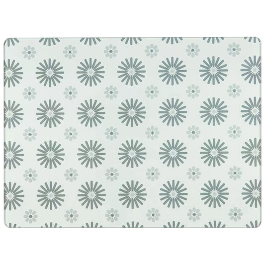Geo Tempered Glass Chopping Board