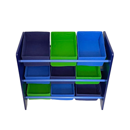 Kids Dinosaur 9 Tub Storage Drawers