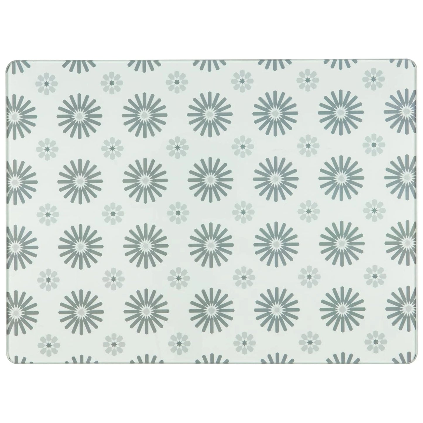 Geo Tempered Glass Chopping Board