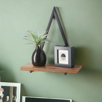 Triangle Black Shelf Metal Frame