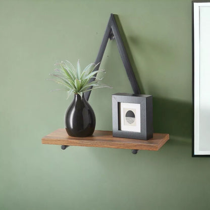 Triangle Black Shelf Metal Frame