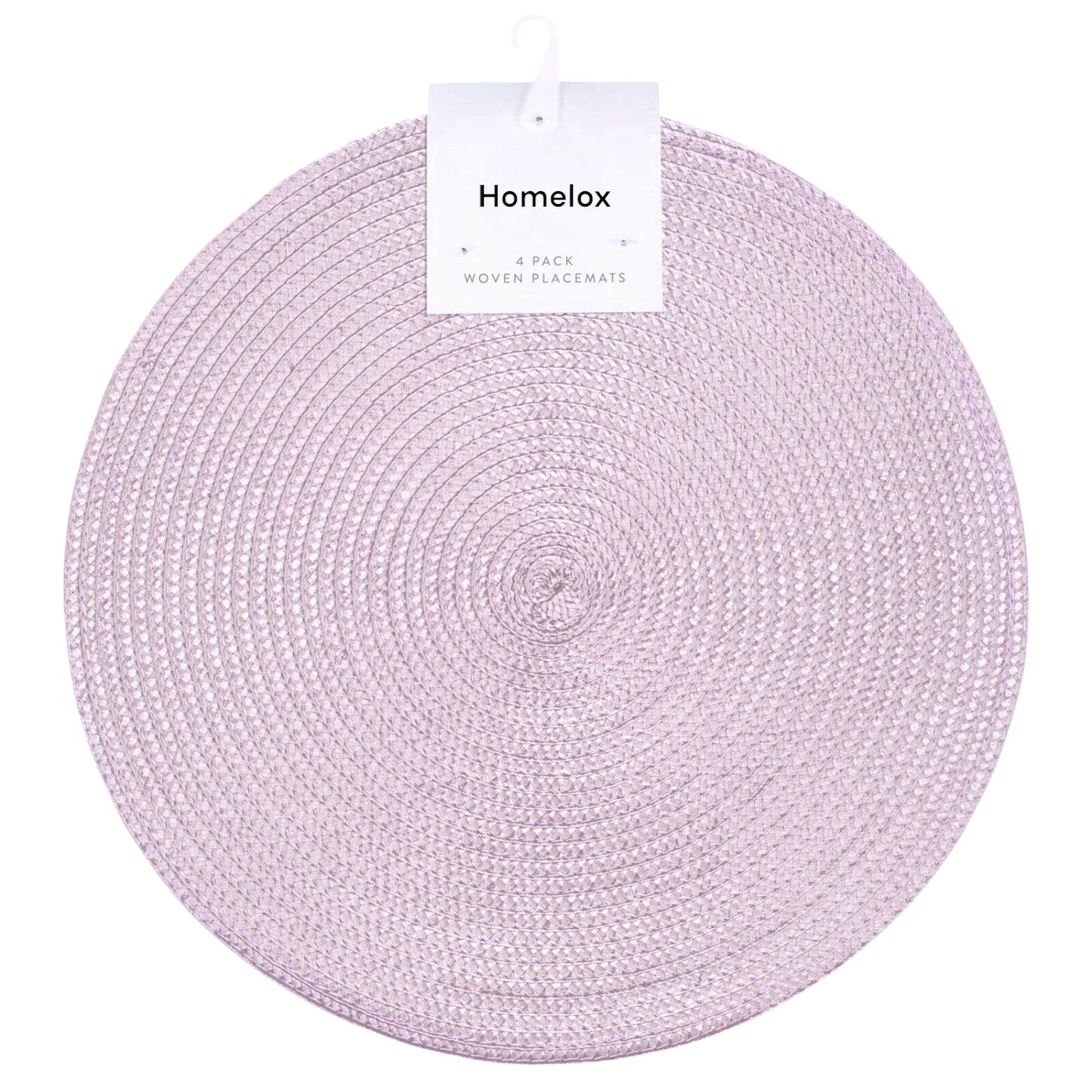 Round Placemats Set Of 4 (Pink)