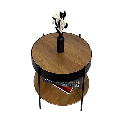 Round Oak Coffee Table