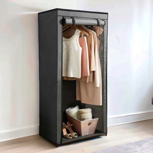 Deluxe Double Canvas Wardrobe