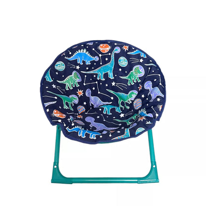 Kids Bedroom Foldable Dinosaur Moon Chair