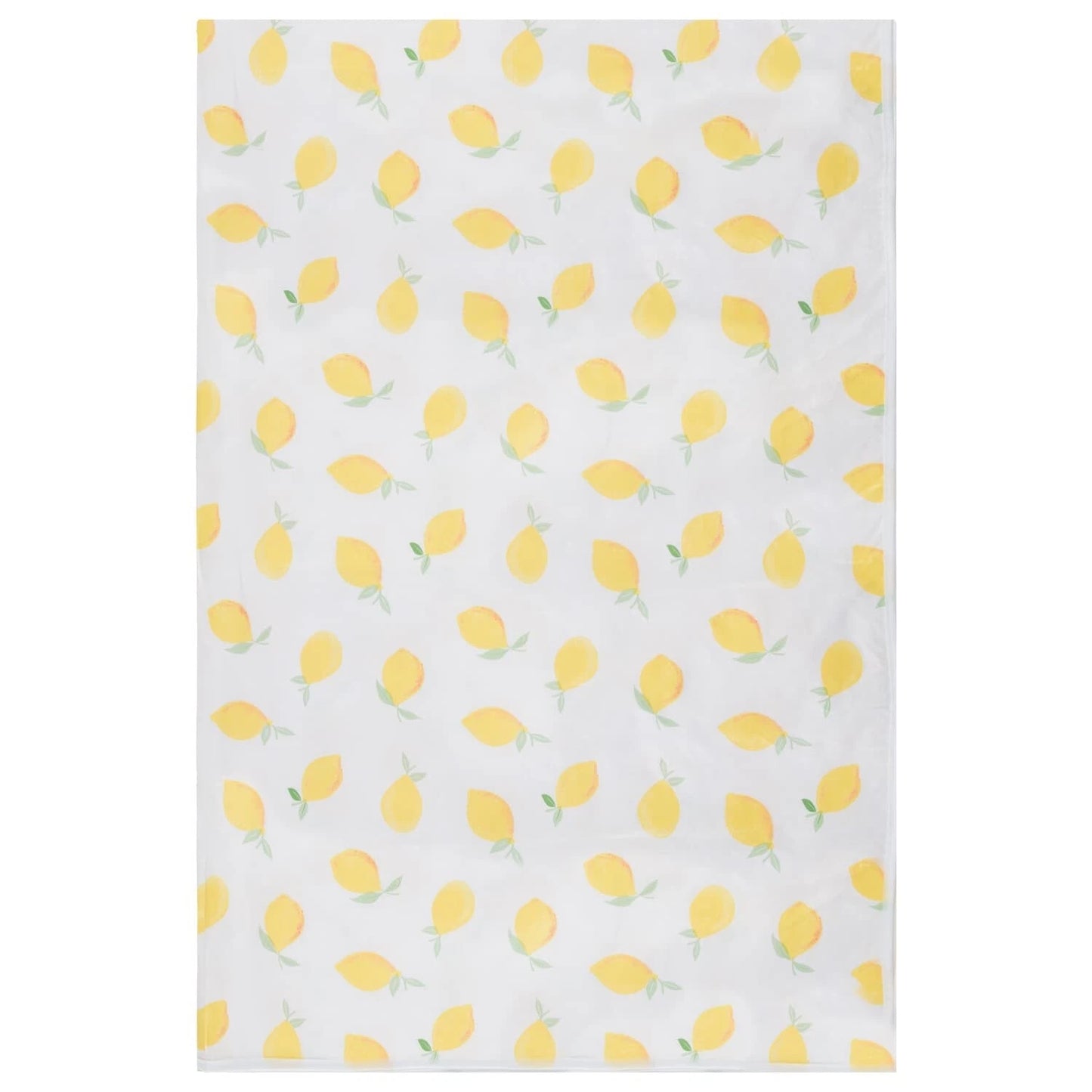 Printed Lemon Tablecloth Wipe Clean