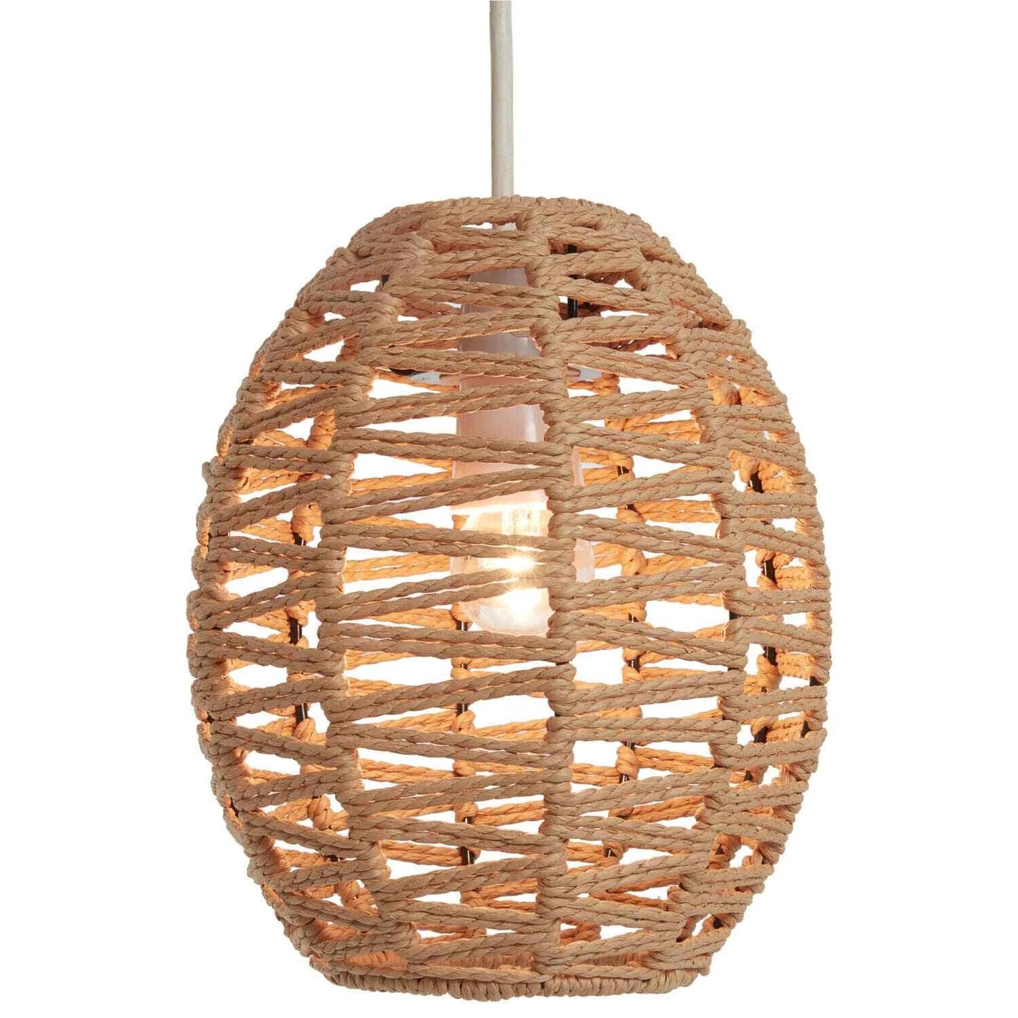Isla Wicker Light Shade Natural