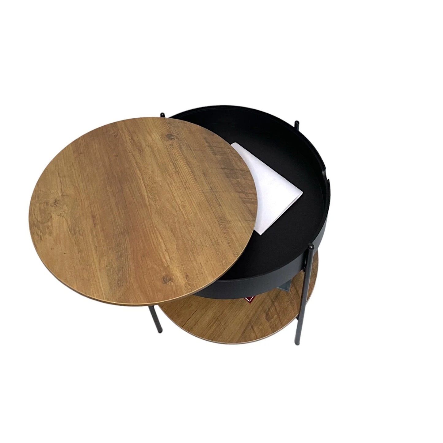 Round Oak Coffee Table