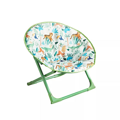 Kids Foldable Safari Moon Chair Seat