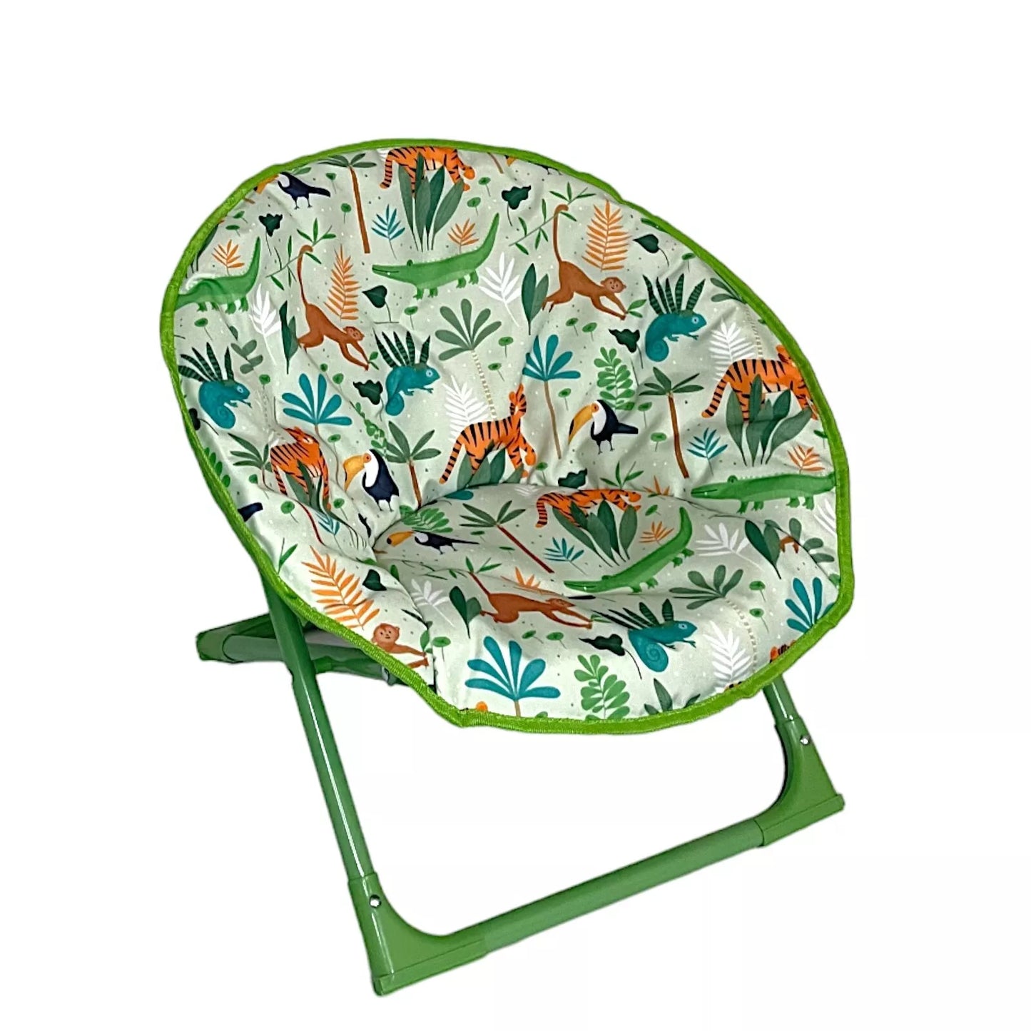 Kids Foldable Safari Moon Chair Seat