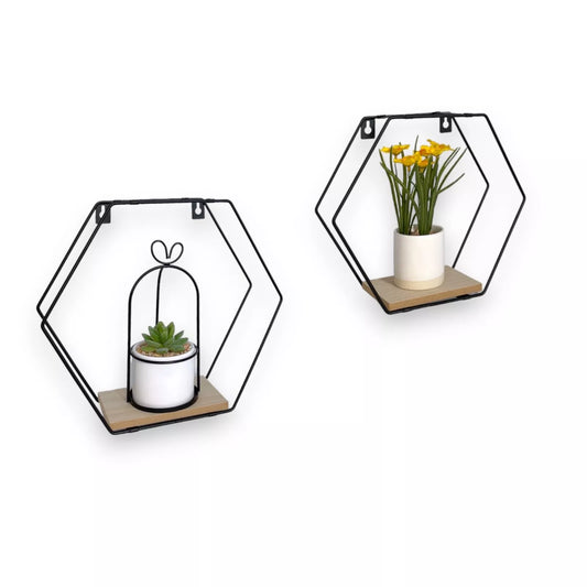 Set of 2 Wall Shelf