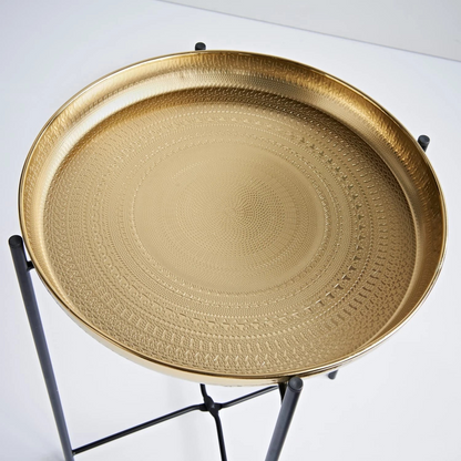 Gold Tray Metal Coffee Table  Gold Table