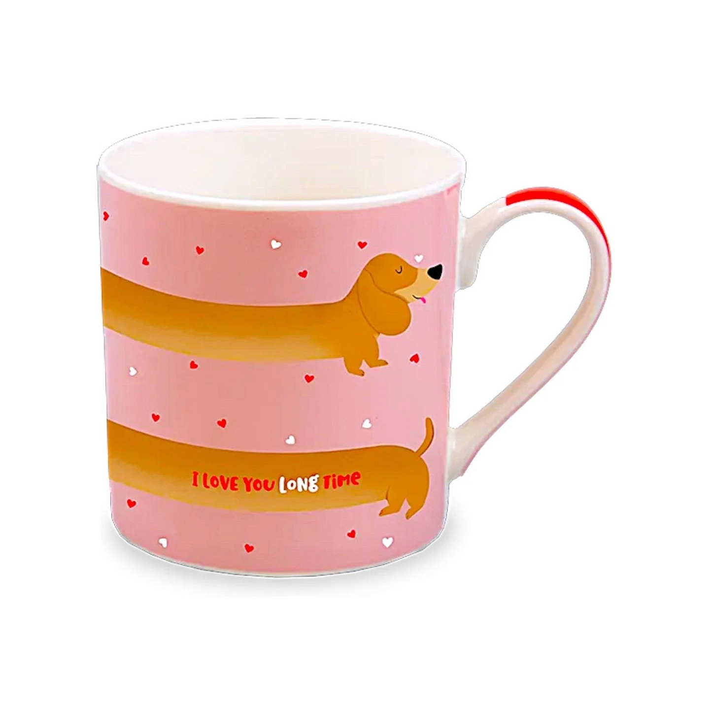 Sausage Dog Print Mug – Large Coffee & Tea Mug